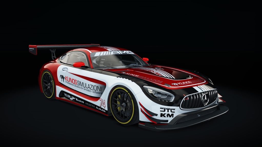 Mercedes-Benz AMG GT3, skin racing_74