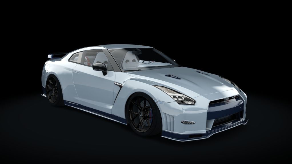 Nissan GT-R BOSS, skin 02_white_tan