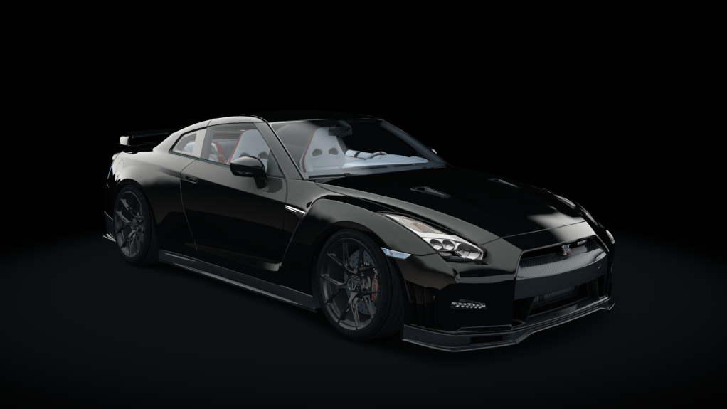 Nissan GT-R BOSS, skin carbon