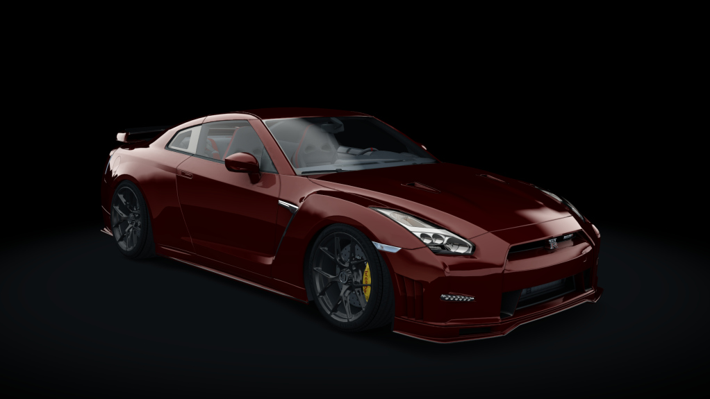 Nissan GT-R BOSS, skin scarlet