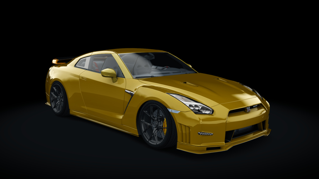 Nissan GT-R BOSS, skin yellow