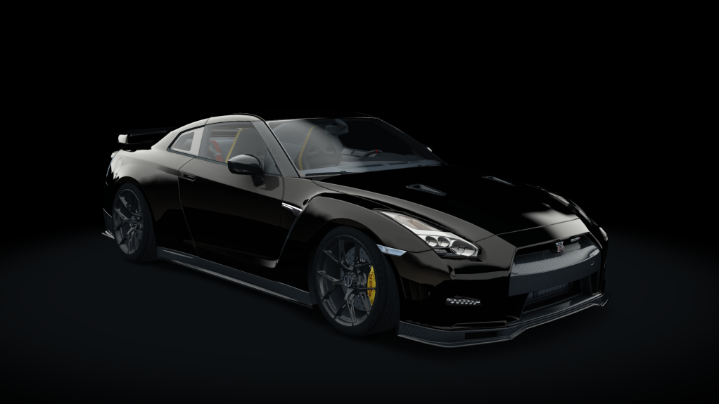 Nissan GT-R Litchfield, skin 01_magnetic_black_met