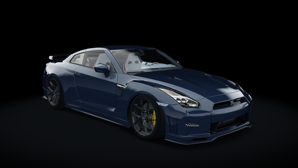 Nissan GT-R Litchfield, skin slate_violet