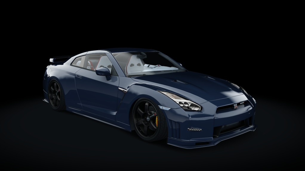Nissan GT-R SPEC A, skin slate_violet