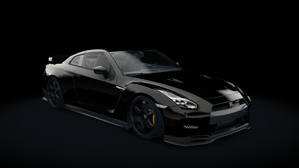 Nissan GT-R SPEC B, skin 01_magnetic_black_met