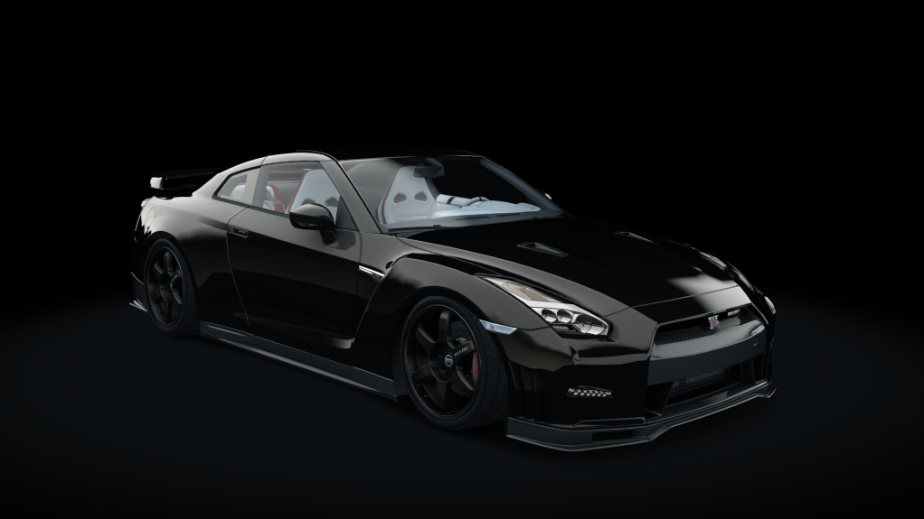 Nissan GT-R SPEC B, skin carbon