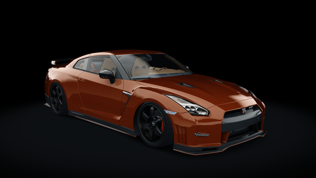 Nissan GT-R SPEC B, skin rust