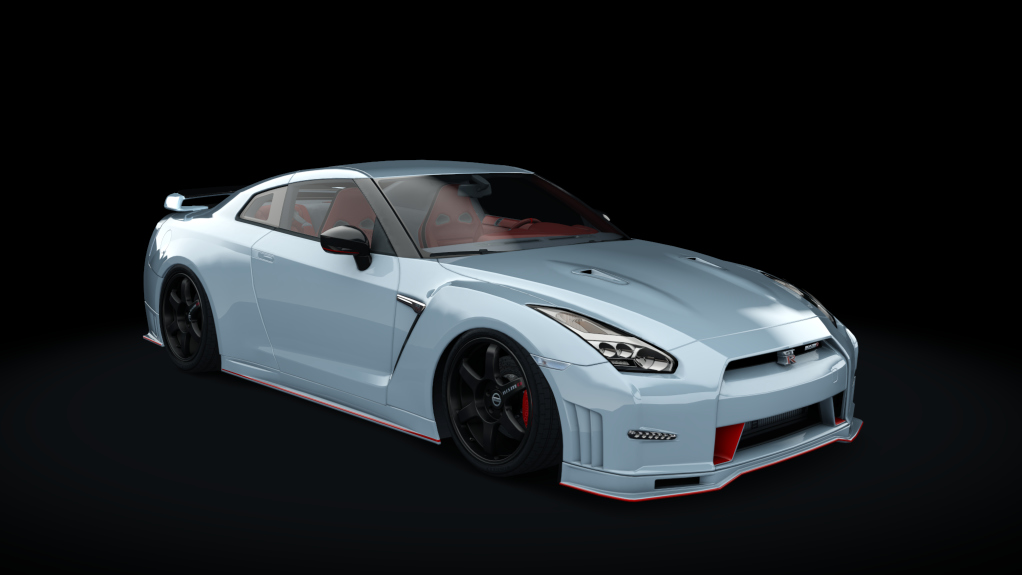 Nissan GT-R SPEC B, skin silver