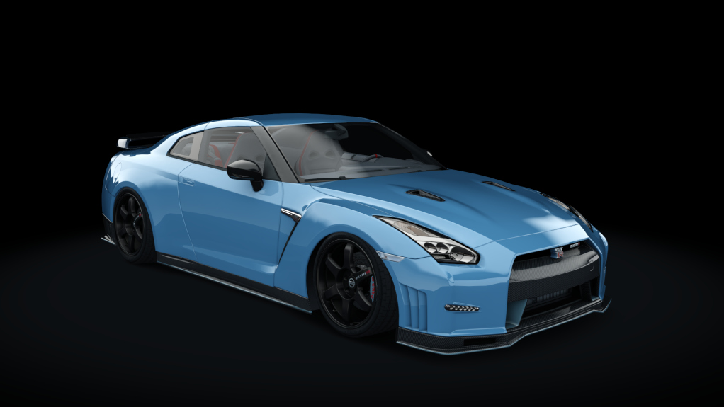 Nissan GT-R SPEC B, skin slate_blue