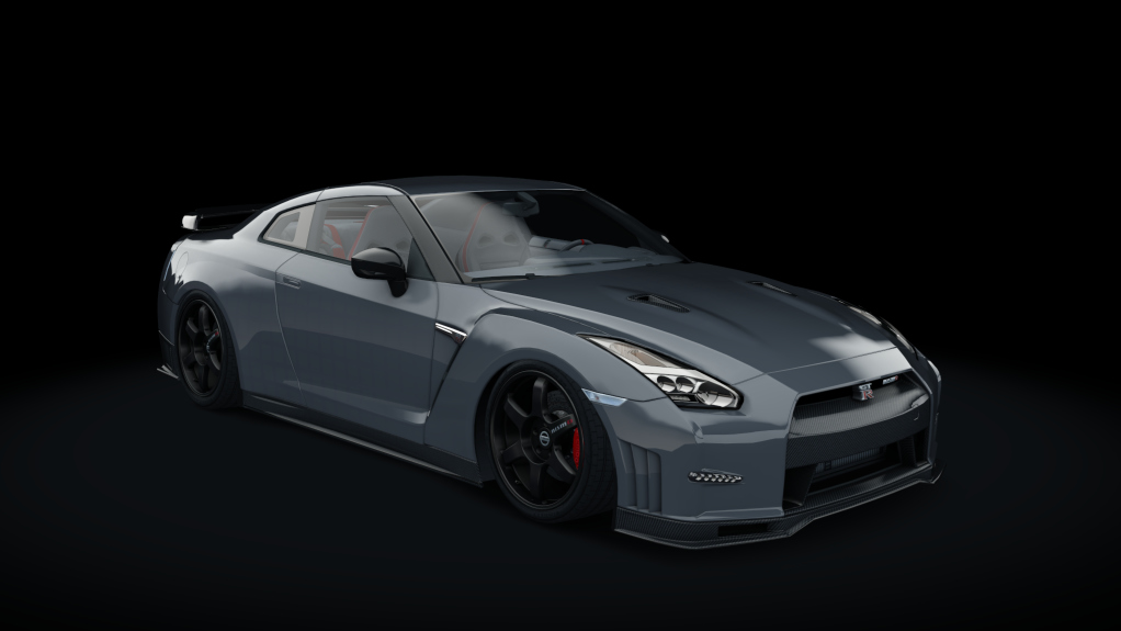 Nissan GT-R SPEC B, skin super_silver