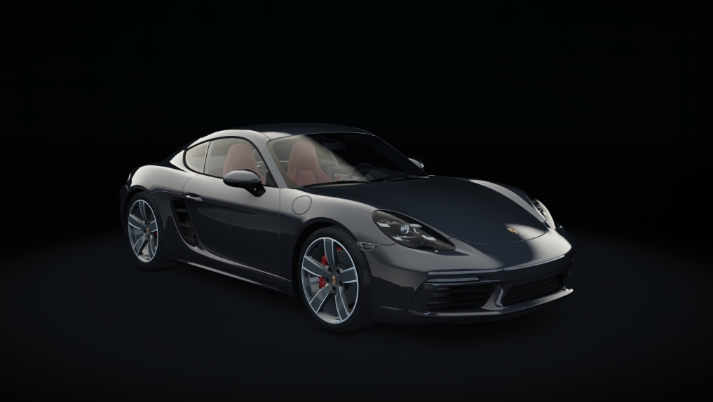 Porsche 718 Cayman S, skin 12_agate_grey_metallic