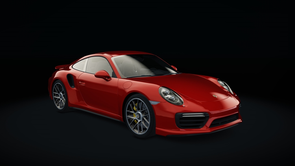 Porsche 911 Turbo S, skin 07_guards_red