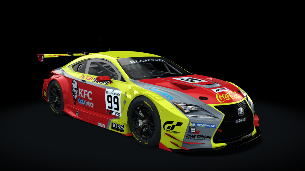 Lexus RC F GT3 ACC, skin KFC_byLMS2016