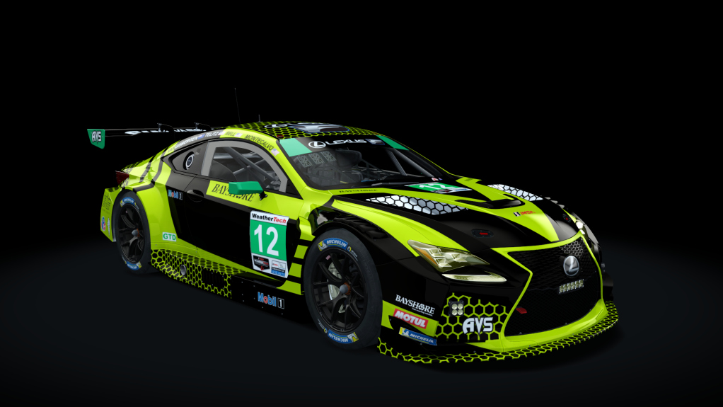 Lexus RC F GT3 ACC, skin aimvasser_daytona2020_12