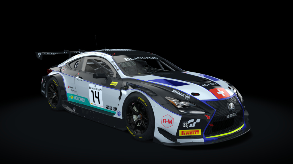 Lexus RC F GT3 ACC, skin emil_frey14_end