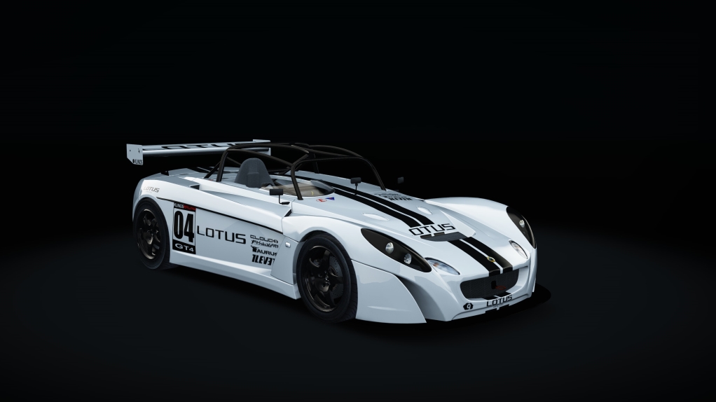 Lotus 2-Eleven GT4, skin Lotus_White_04