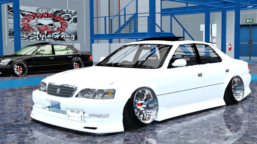 LSG CRESTA JZX100, skin white