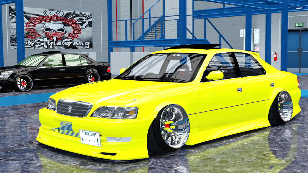 LSG CRESTA JZX100, skin yellow