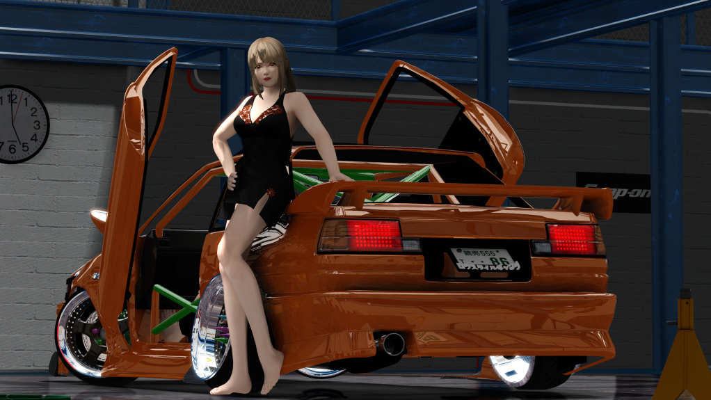 LSG LEVIN AE86 kouki, skin 05_ORANGE