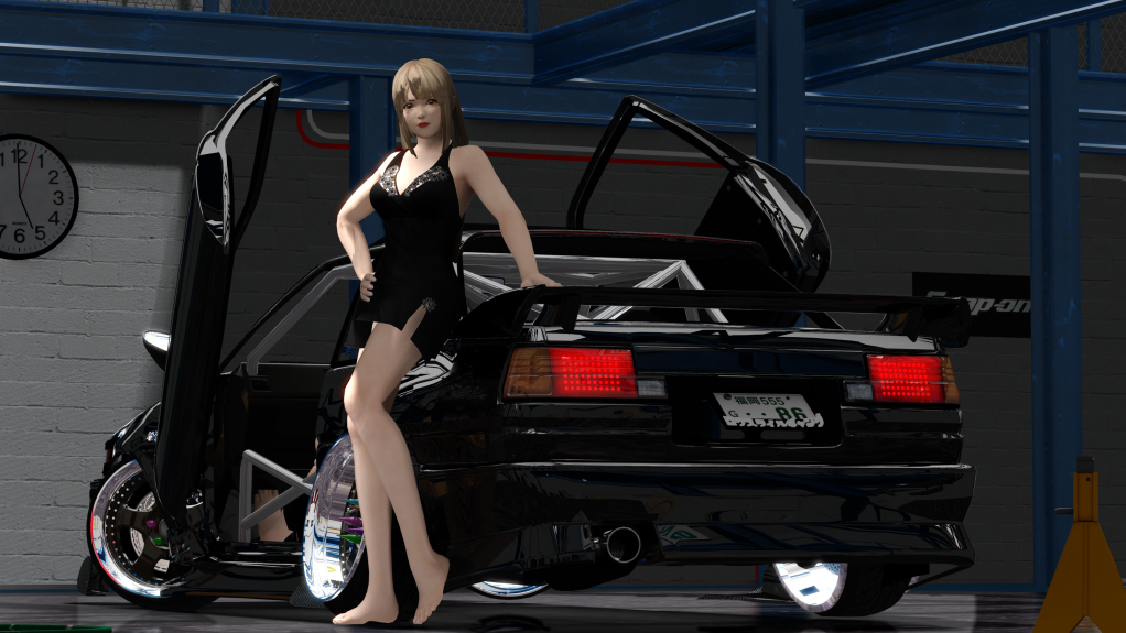 LSG LEVIN AE86 kouki, skin 12_BLACK