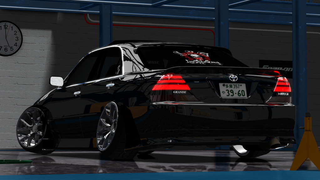 LSG MARK2 JZX110, skin 02_BLACK