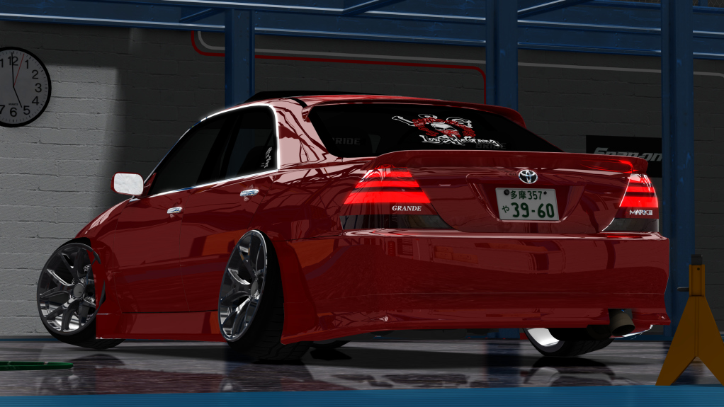 LSG MARK2 JZX110, skin 04_RED