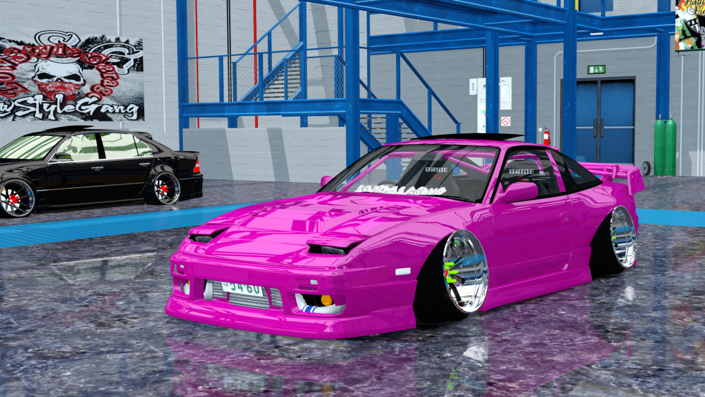 LSG 180SX S13, skin pink