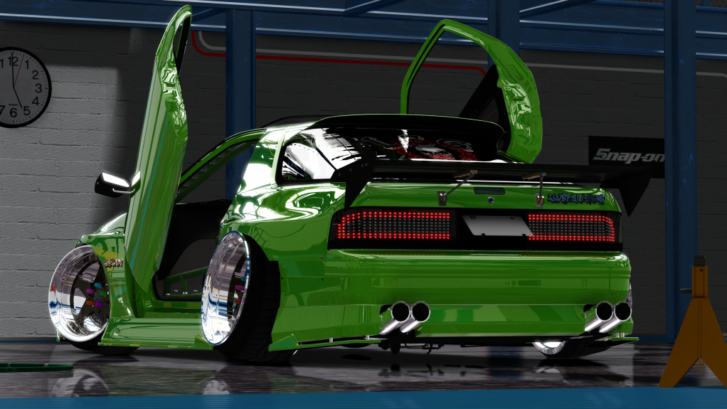 LSG RX-7 FC3S, skin 05_GREEN