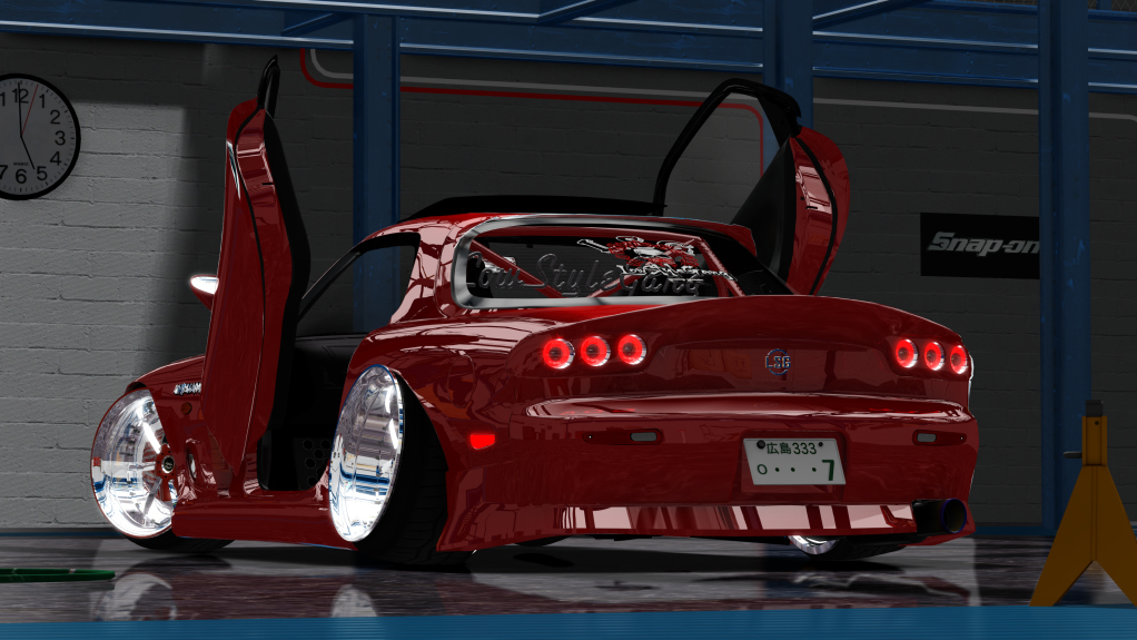 LSG RX-7 FD3S, skin 02_RED