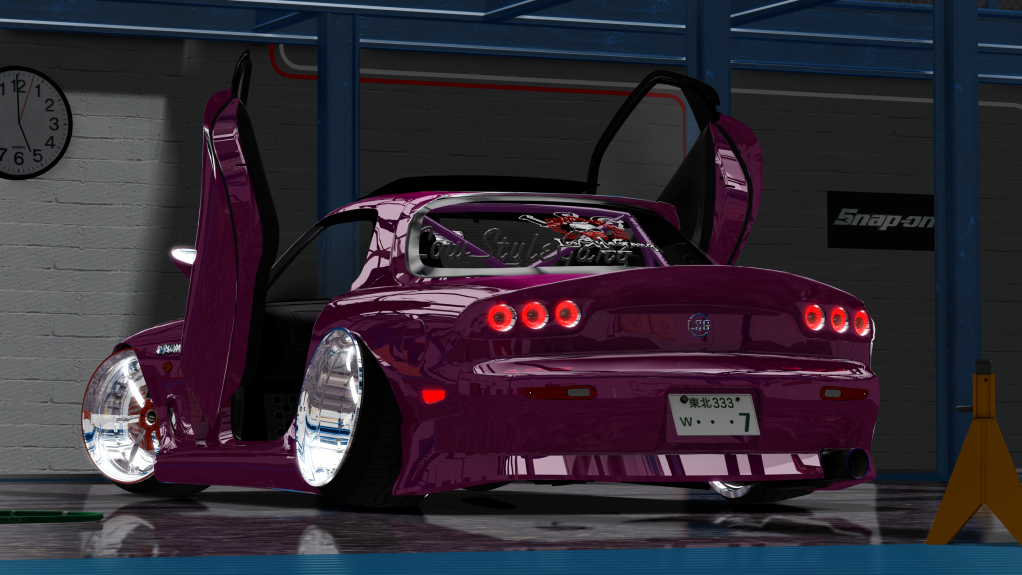 LSG RX-7 FD3S, skin 03_PINK