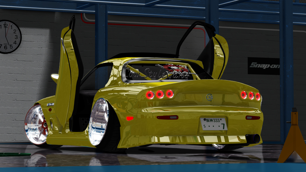 LSG RX-7 FD3S, skin 04_YELLOW