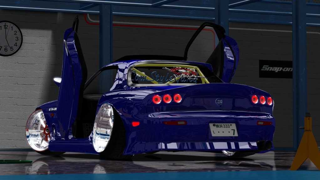 LSG RX-7 FD3S, skin 07_BLUE