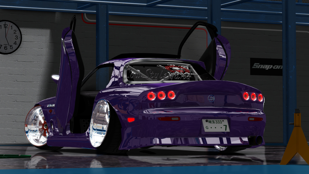 LSG RX-7 FD3S, skin 09_MIDNIGHT_PURPLE