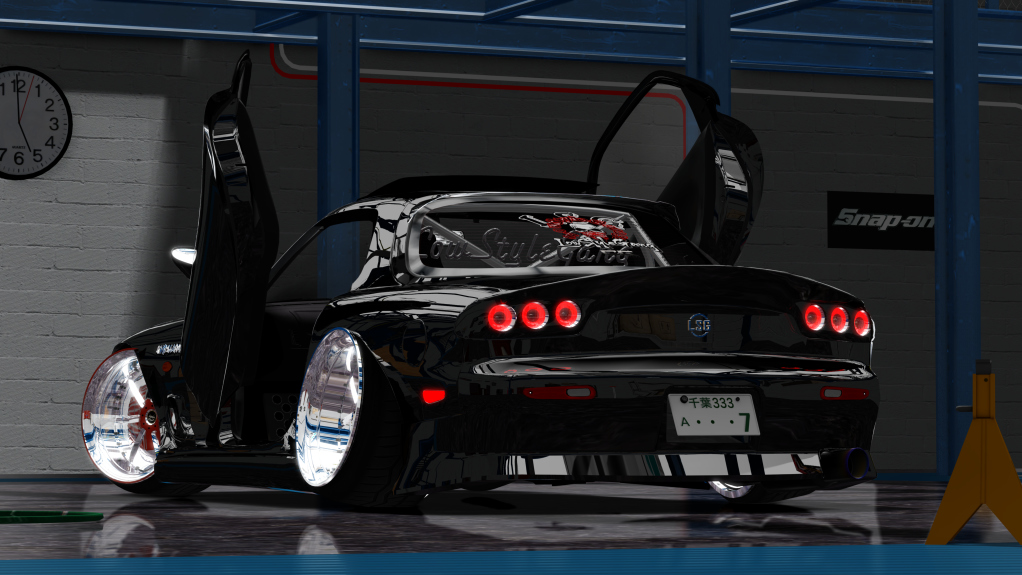 LSG RX-7 FD3S, skin 10_BLACK