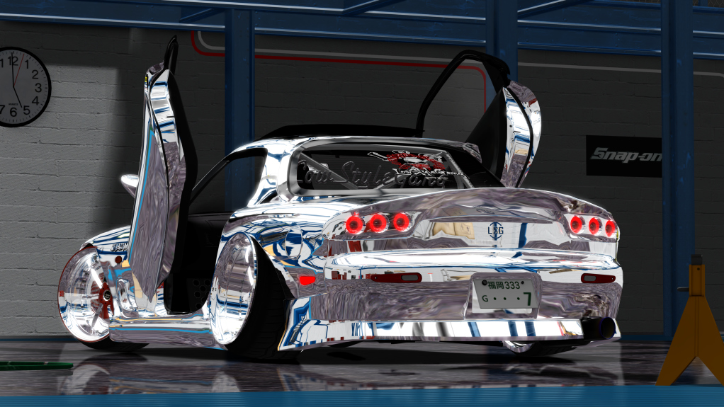 LSG RX-7 FD3S, skin 12_SILVER_PLATED