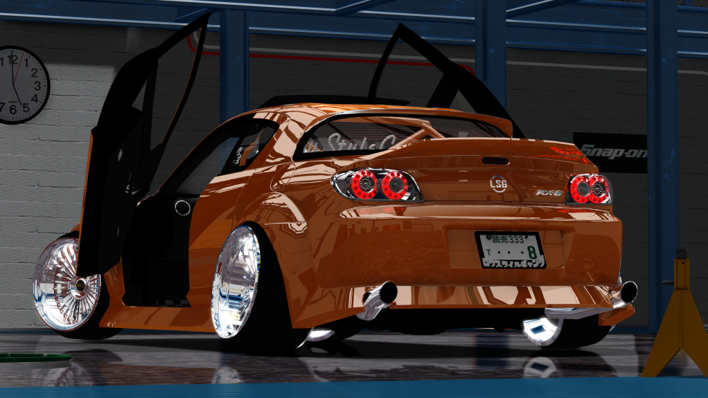 LSG RX-8 SE3P, skin 05_ORANGE