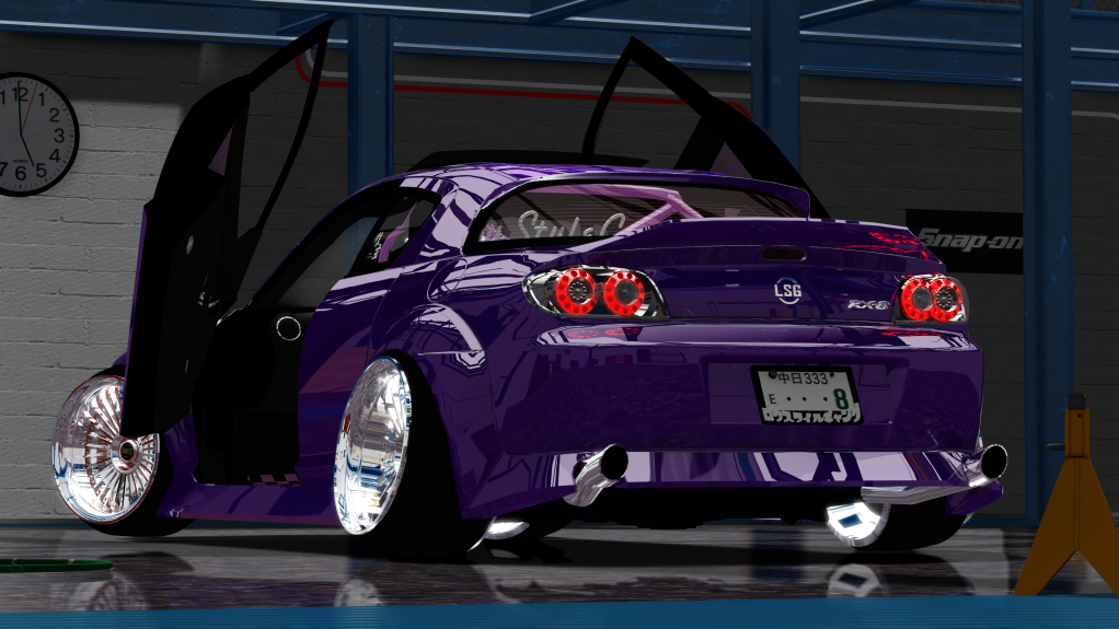 LSG RX-8 SE3P, skin 08_PURPLE