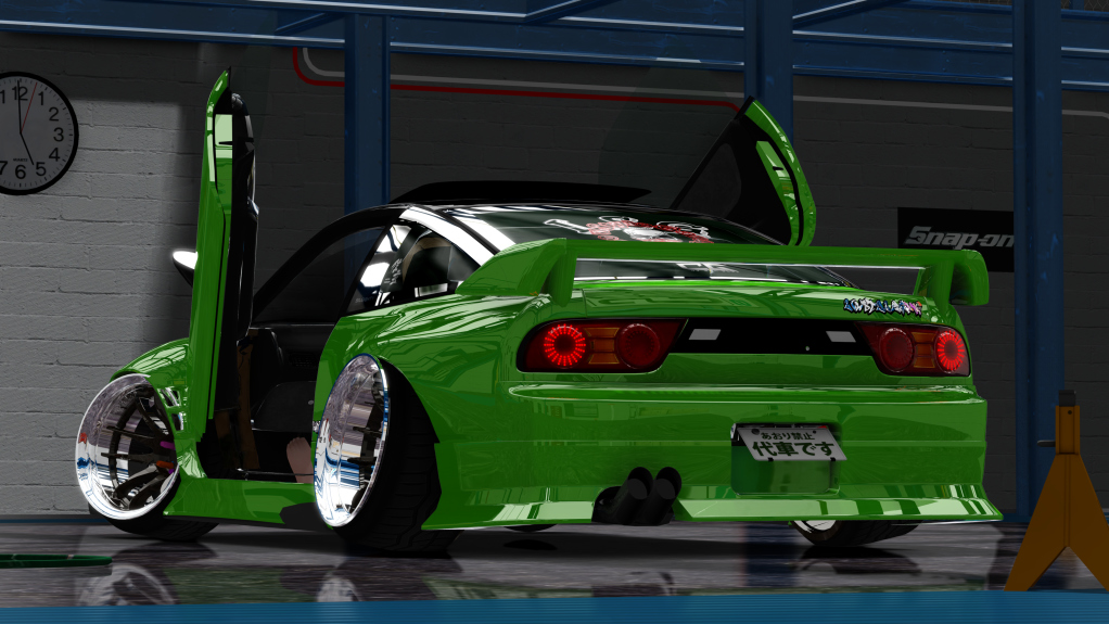 LSG Sil80 S13, skin 05_GREEN