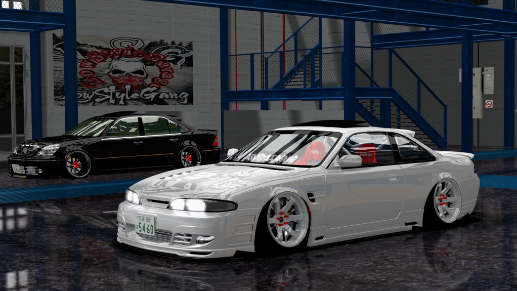 LSG SILVIA S14 zenki, skin white