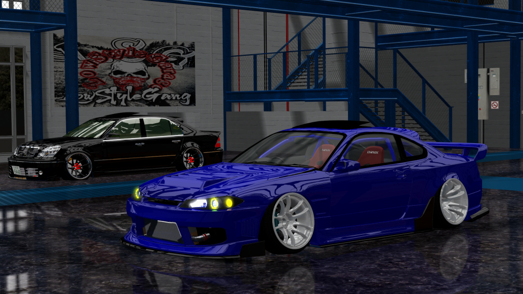 LSG SILVIA S15, skin blue