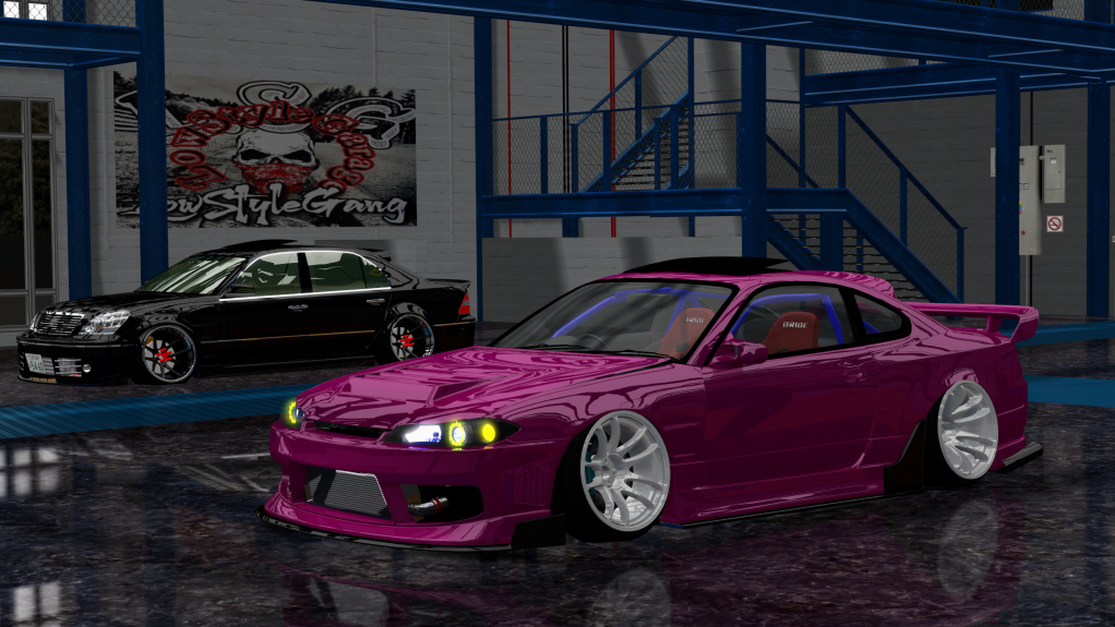 LSG SILVIA S15, skin pink
