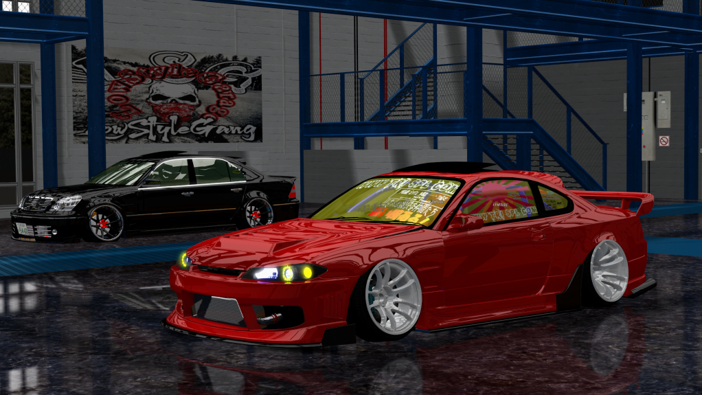 LSG SILVIA S15, skin red