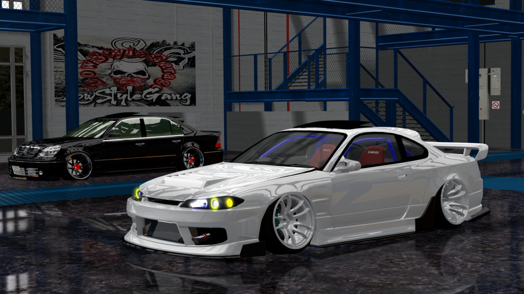 LSG SILVIA S15, skin white