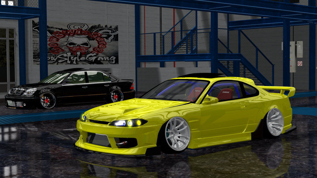 LSG SILVIA S15, skin yellow