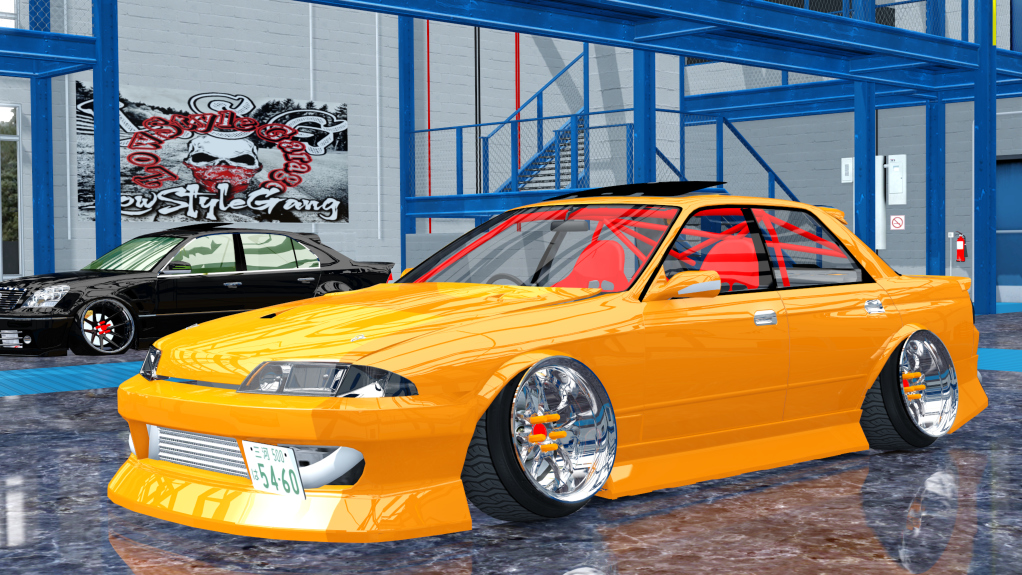 LSG SKYLINE HCR32 4dr, skin orange