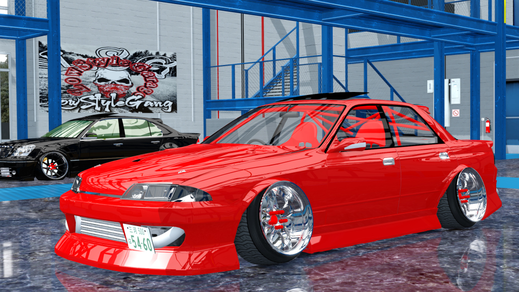 LSG SKYLINE HCR32 4dr, skin red