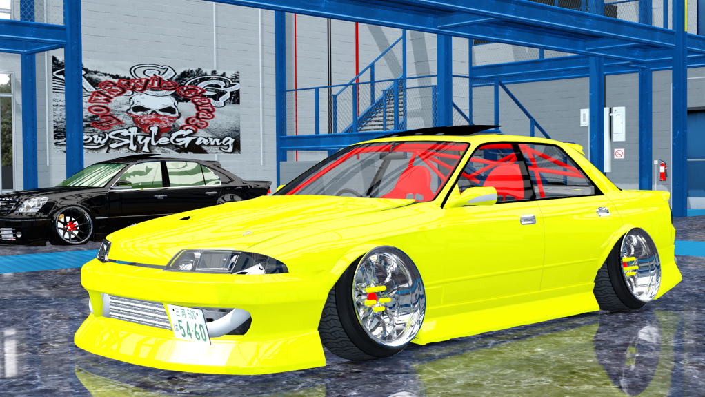 LSG SKYLINE HCR32 4dr, skin yellow