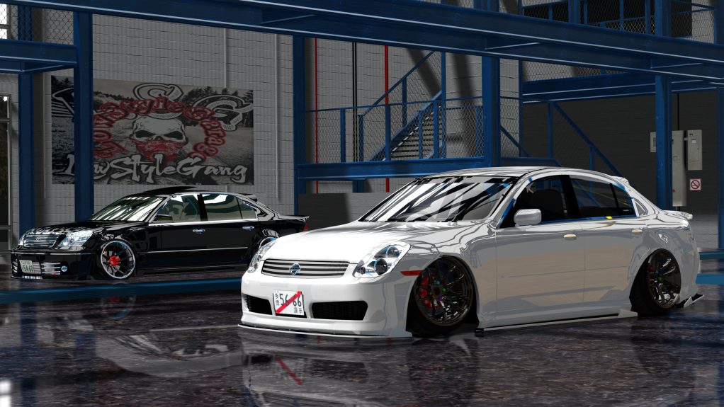 LSG SKYLINE V35 4dr, skin 01_WHITE