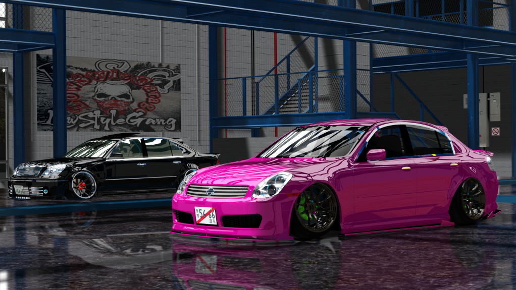 LSG SKYLINE V35 4dr, skin 04_PINK