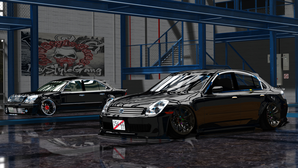 LSG SKYLINE V35 4dr, skin 07_BLACK